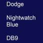 Preview: Dodge, Nightwatch Blue, DB9.